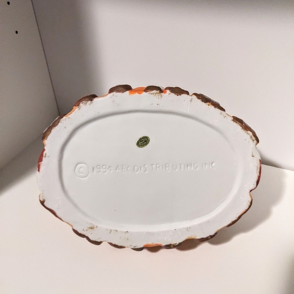 Vintage Halloween ceramic basket - Picture 5 of 6